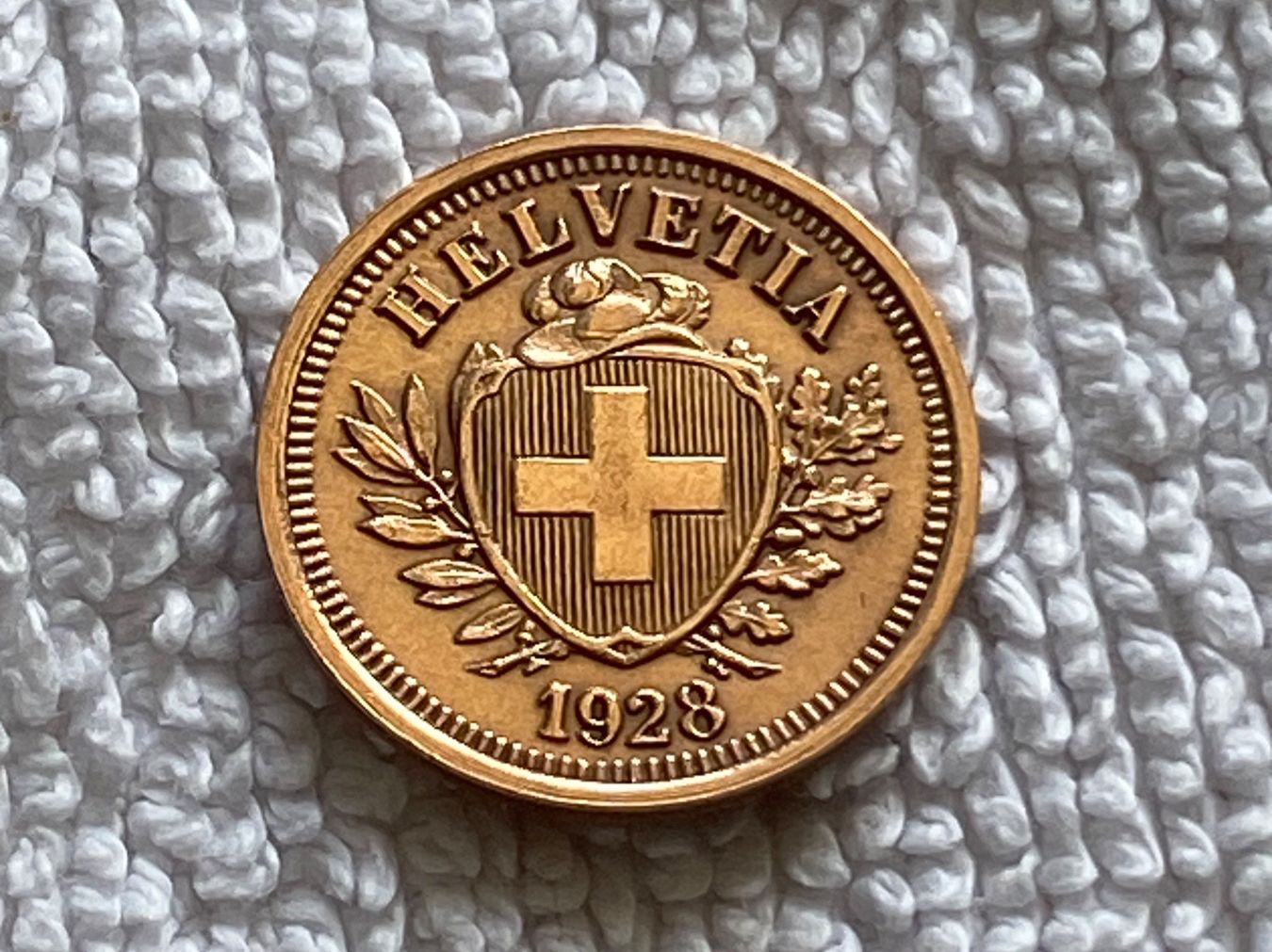 Tutti le monete: 1 centime/rappen 1928 – Usato da Nyon venduto da Ilmi09 1