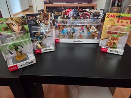 NEU & Ungeöffnet - Zelda Amiibos (Recken, Link, 8-bit)
