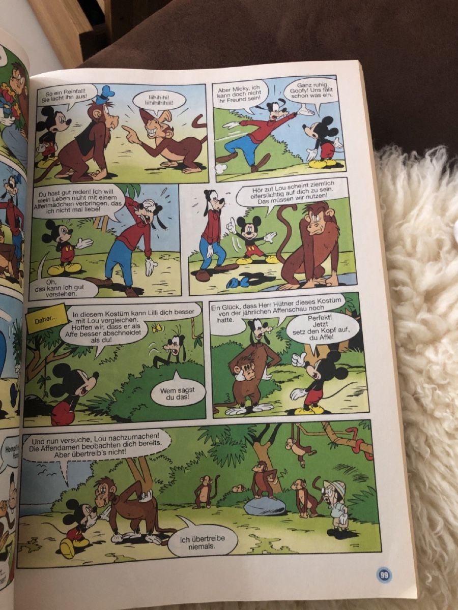Fumetti: Micky Maus XXL Ferienbuch Comics und Rätsel – Nuovo (secondo la descrizione) da Baltschieder venduto da Miumiu21 2