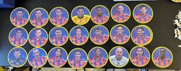 Bierdeckel Autogrammkarten Fc Basel 2002 Double