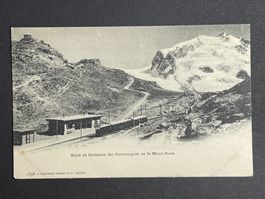 Gare et Sommet du Gornergrat et le Mont-Rose