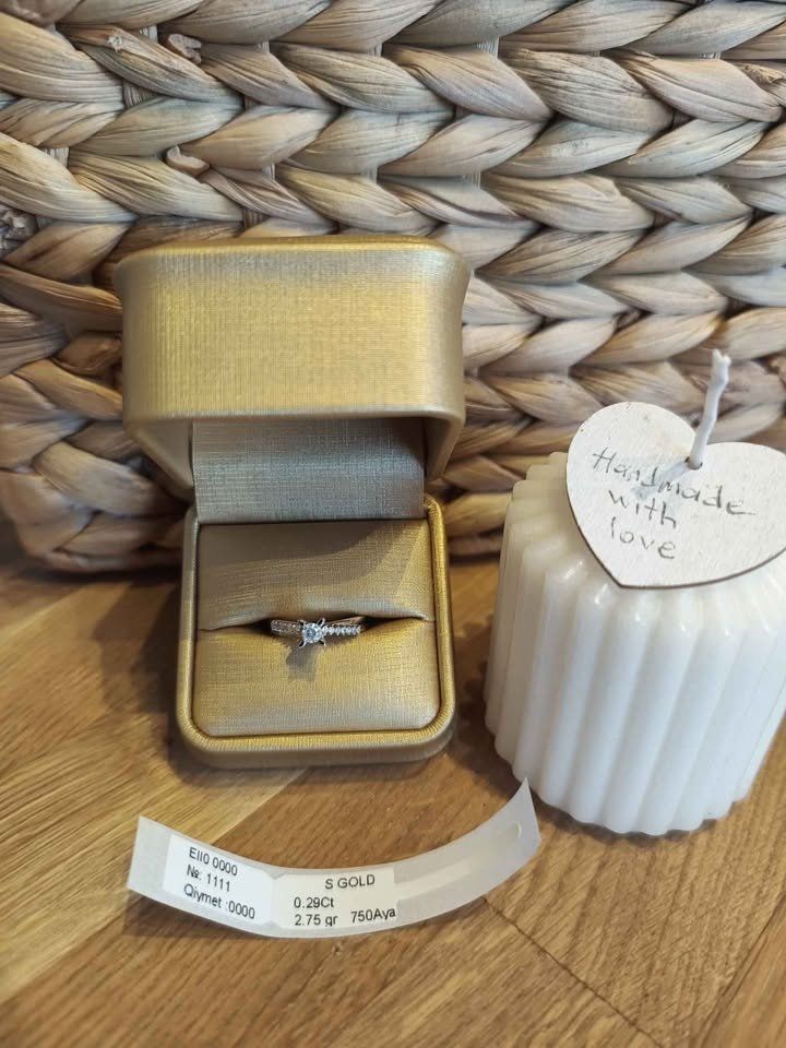 Ringe: Neu Natural Diamond Ring 18K Gold - Twisted style – Neu und originalverpackt aus Birmensdorf ZH von Nanu-R 7
