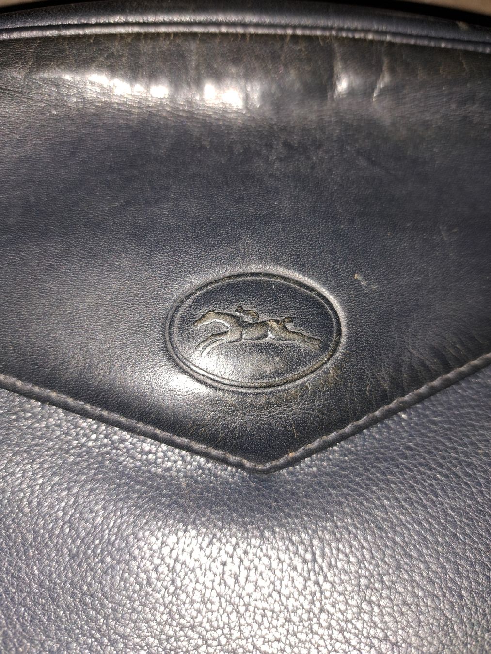 Longchamp Sacs femmes: Longchamp Ledertasche, dunkelblau - Vintage  – D'occasion à Kölliken par Upcycling-by-Mc-TAM 1