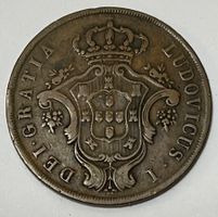 20 Réis - Luiz I - Azores (Portugal) - 1865