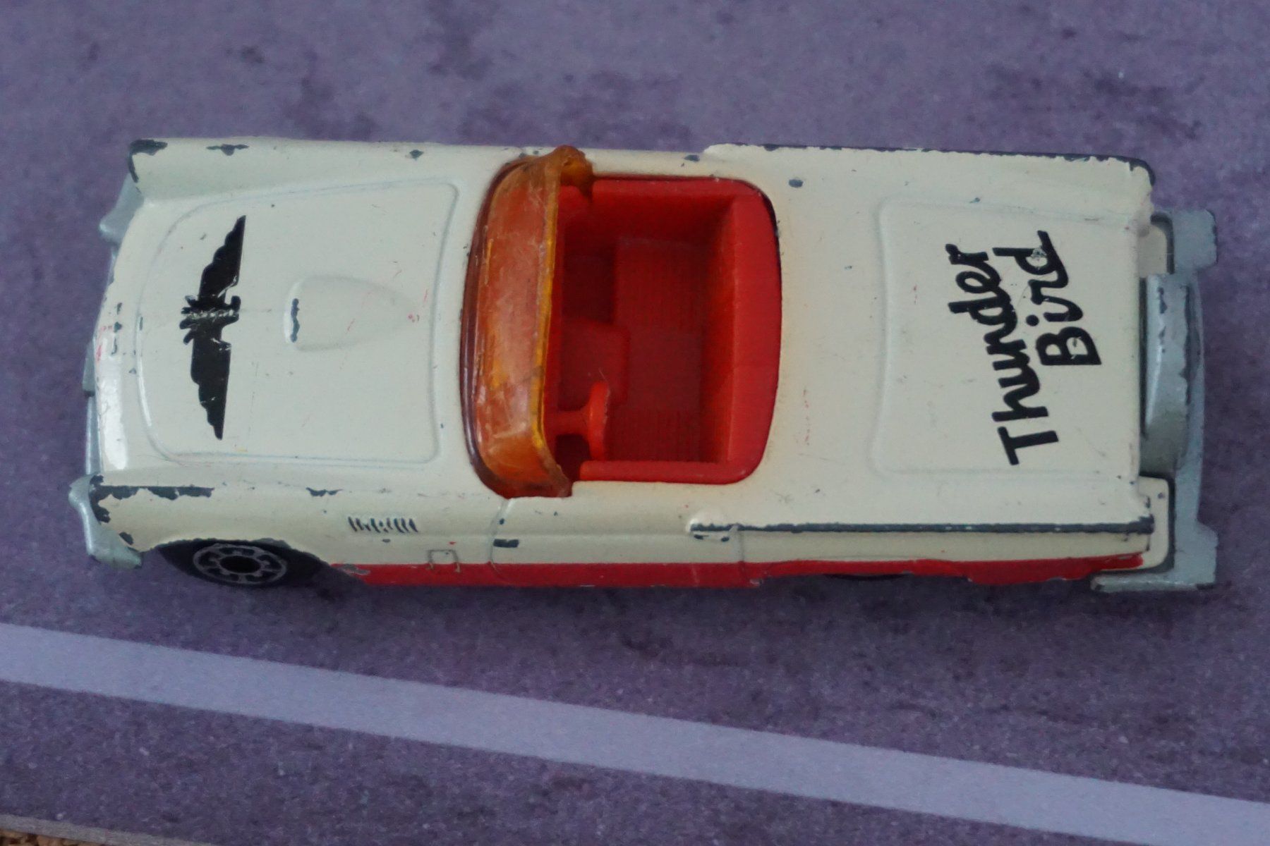 Matchbox Modellini d'auto: Matchbox `57 Thunderbirb Gabi KULT !!!!!!!!! – Usato da Reiden venduto da Doppeldecker69 4