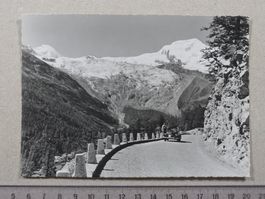 Saas-Fee, Autostrasse, Auto, Oldtimer