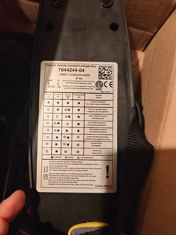 Delphi Caricabatterie: BMW / Delphi EV Charger 7644244-04 – Usato da Davesco-Soragno venduto da ale_dn6g 1