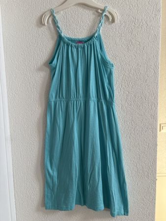 Robe fille turquoise taille 8-9 ans