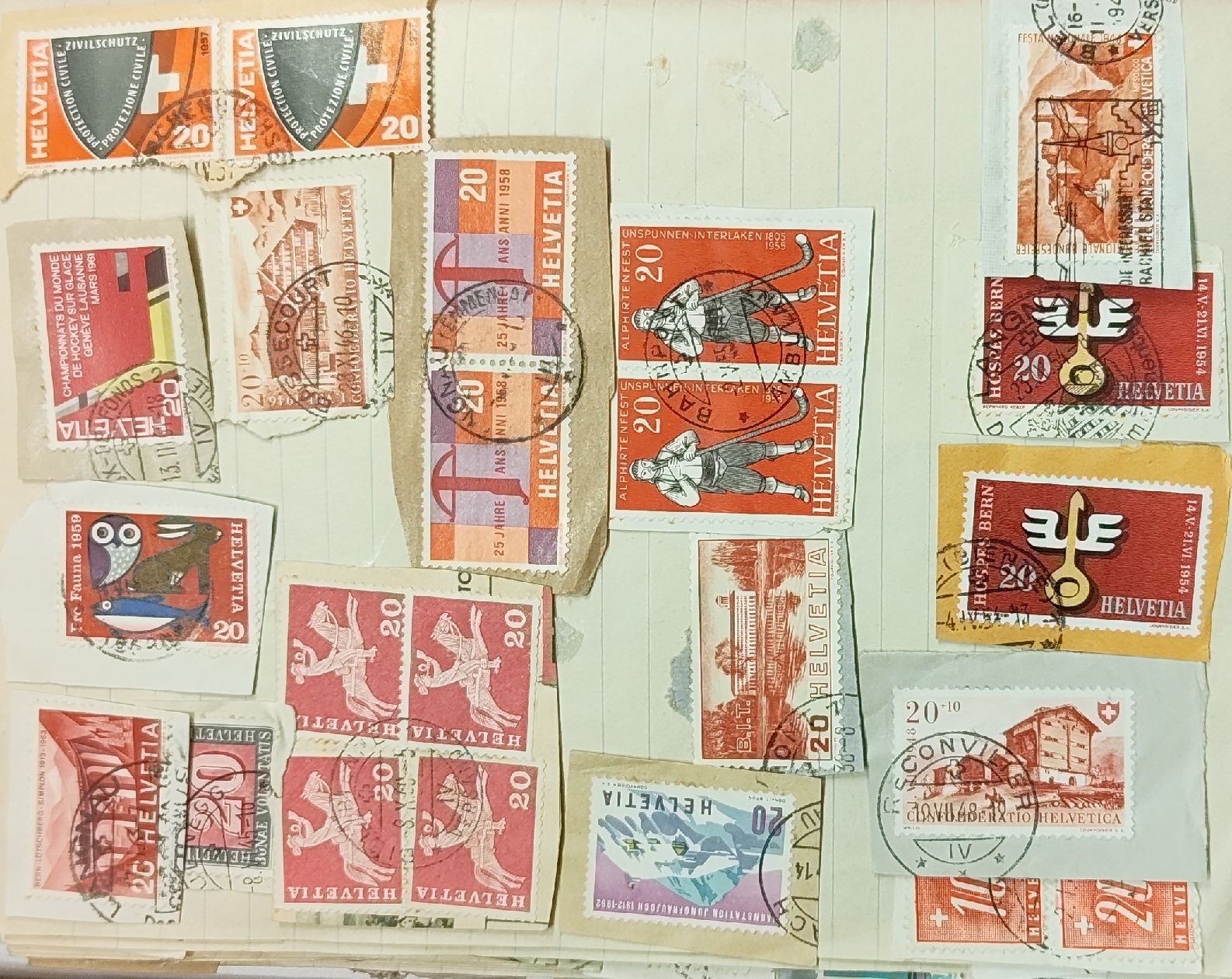 Tutti i francobolli: Carnet de timbres Suisse – Usato da Tramelan venduto da fuego1016 7