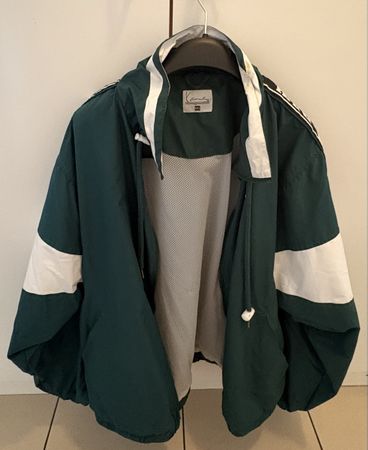 Windjacke/ Karl Kani Grösse XL/XXL dunkelgrün neuwertig