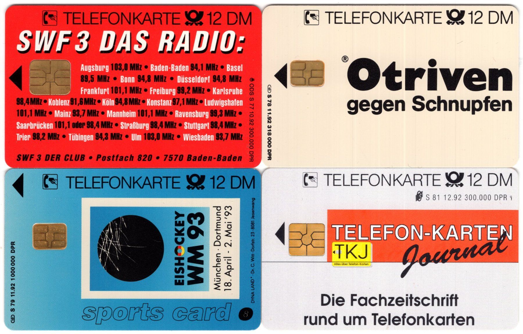 Telefon- & Taxkarten: 4 ungebrauchte Deutsche Telefonkarten der S-Serie – Neu (gemäss Beschreibung) aus Eglisau von Chperfins 1
