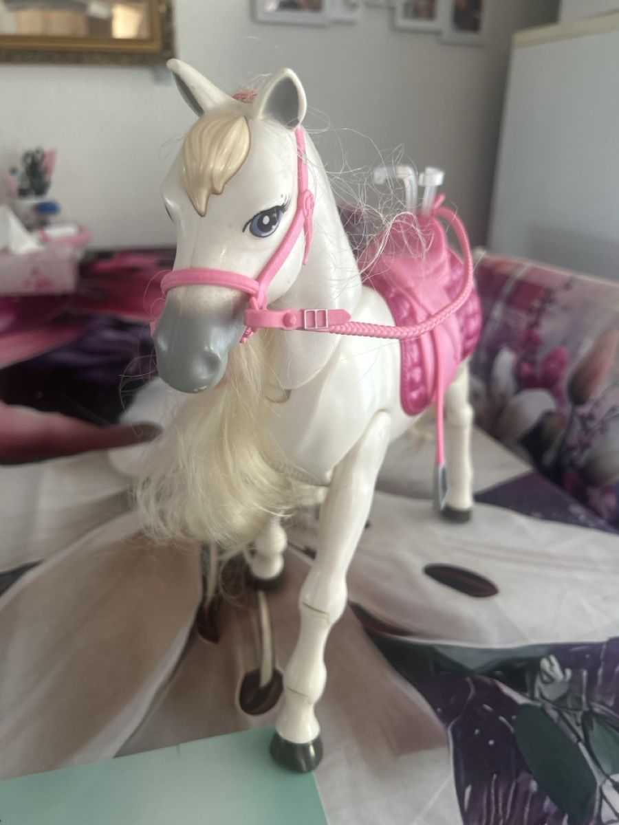 Spielzeuge: Barbie Pferd elektronisch mit Zubehör  – Gebraucht aus Mühledorf SO von Dania77 2