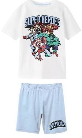 Super Heroes Pyjama neu, Gr. 92, 98/104, 110/116, 122/128