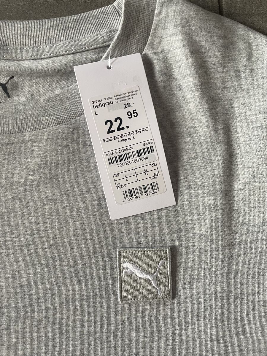 Puma T-shirt: Maglietta Puma grigio taglia L – Nuovo e nell'imballaggio originale da Fully venduto da thg_dcv9 1
