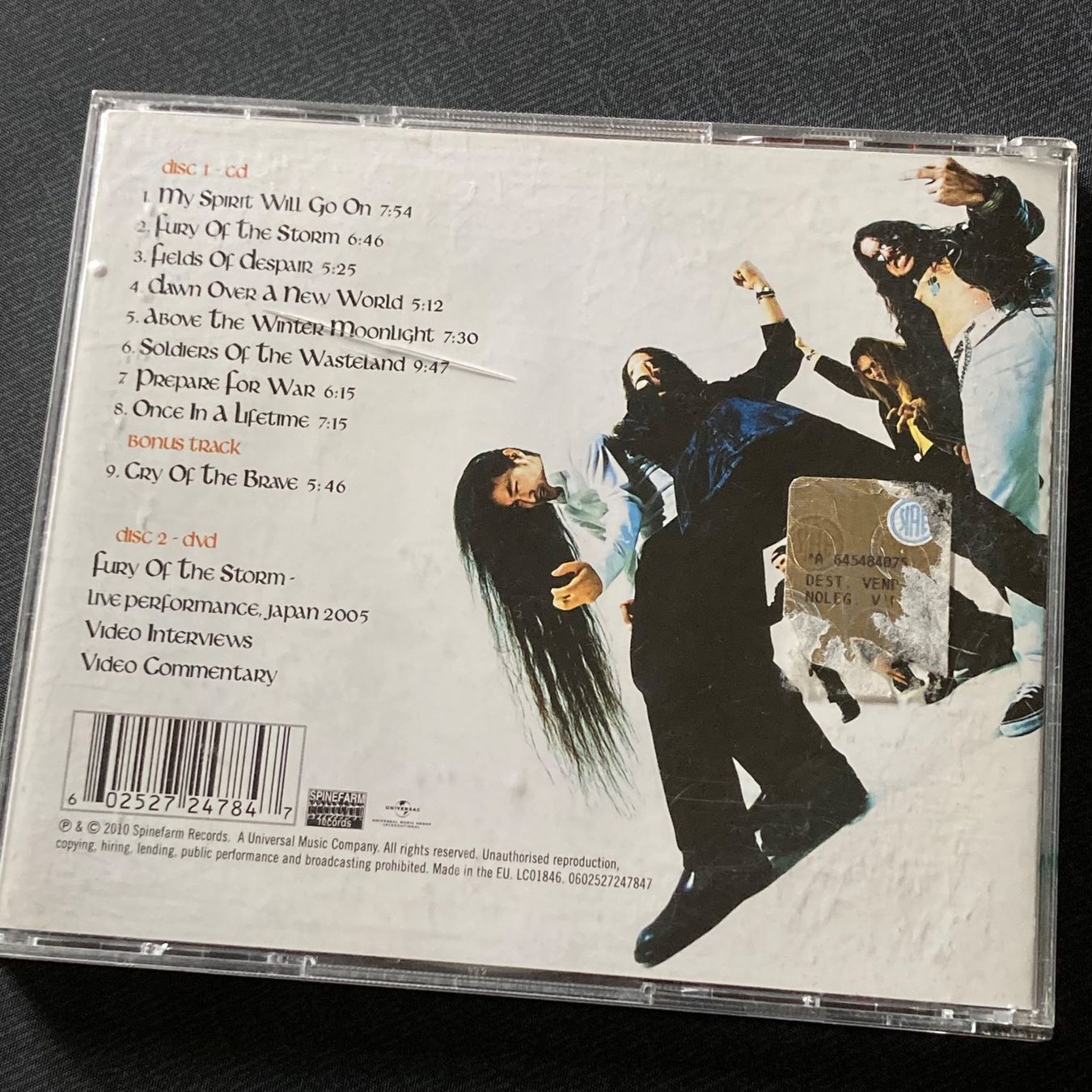 CDs: Dragonforce - Sonic Firestorm, CD/DVD – D'occasion à Bern par Ntsamina 1