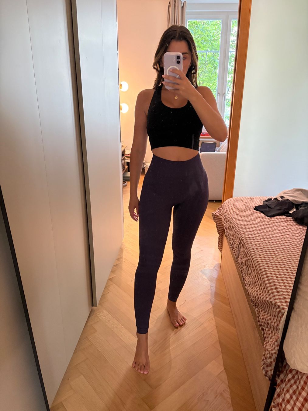 Leggings: BANDIER New legging lila size S – Neu und originalverpackt aus Zürich von mon_ht6w