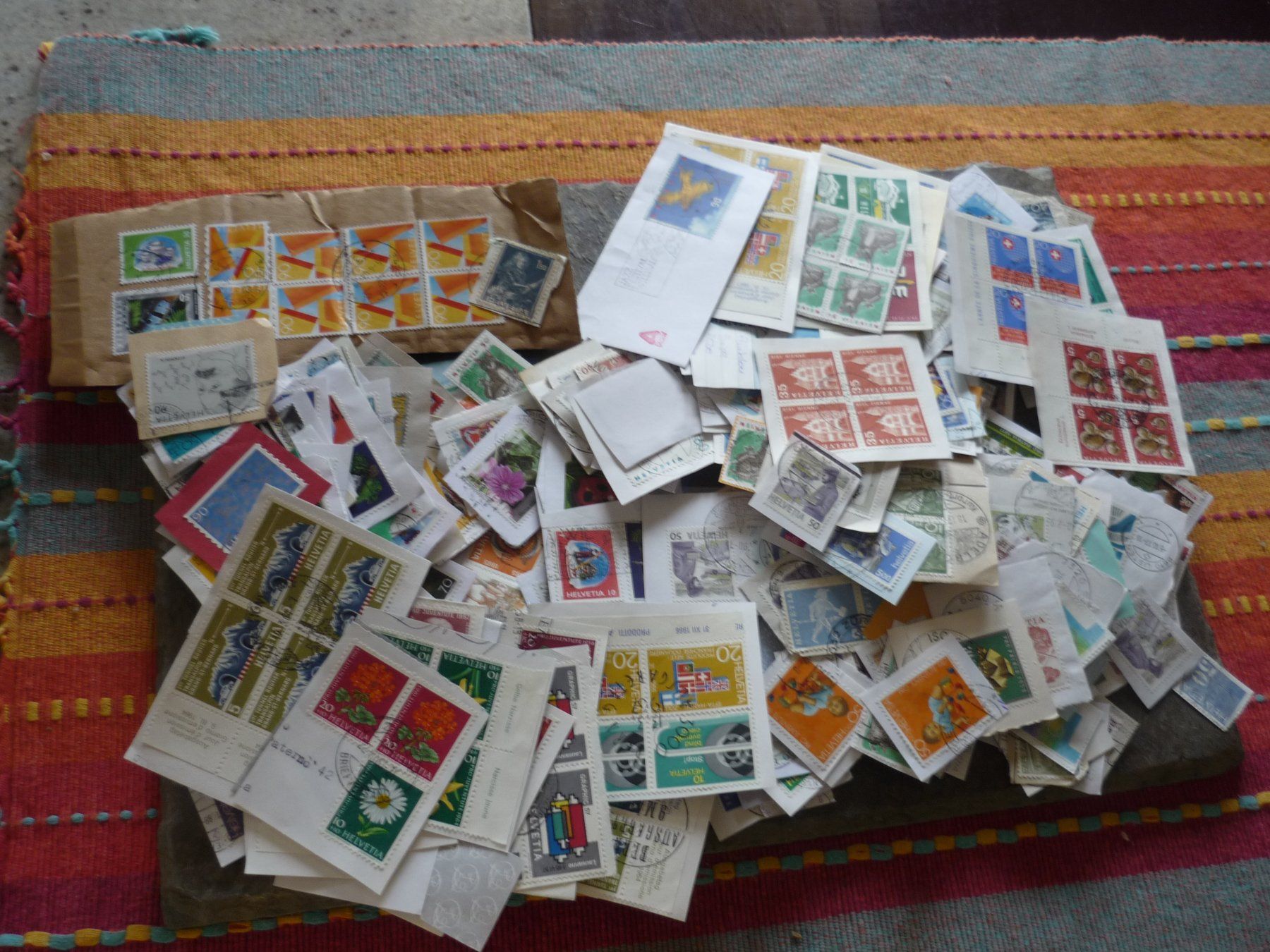 Alle Briefmarken: Briefmarken zum Ablösen – Gebraucht aus Langnau i. E. von Laendu7000 3