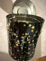 Keksdose Blechdose Dose mit Sternen 13 x 10 cm