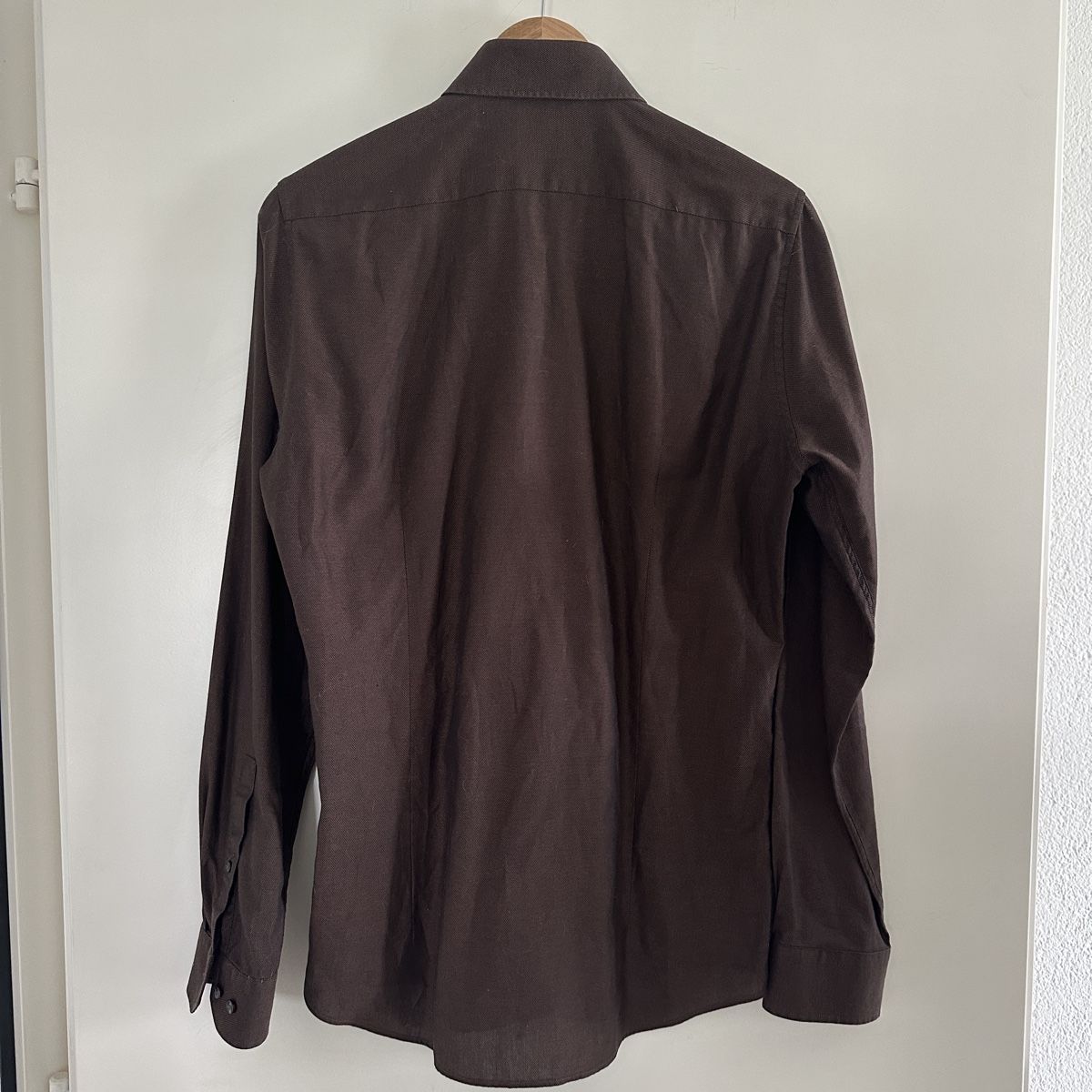 Strellson Camicie: STRELLSON BROWN SLIM-FIT SHIRT – Usato da Zofingen venduto da JumpInVintage 1