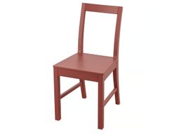 IKEA PINNTORP Chaise, teinté rouge