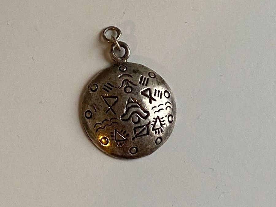 Anhänger: Silber 925 Vintage Medaillon Anhänger – Gebraucht aus Givisiez von dor_xb9k