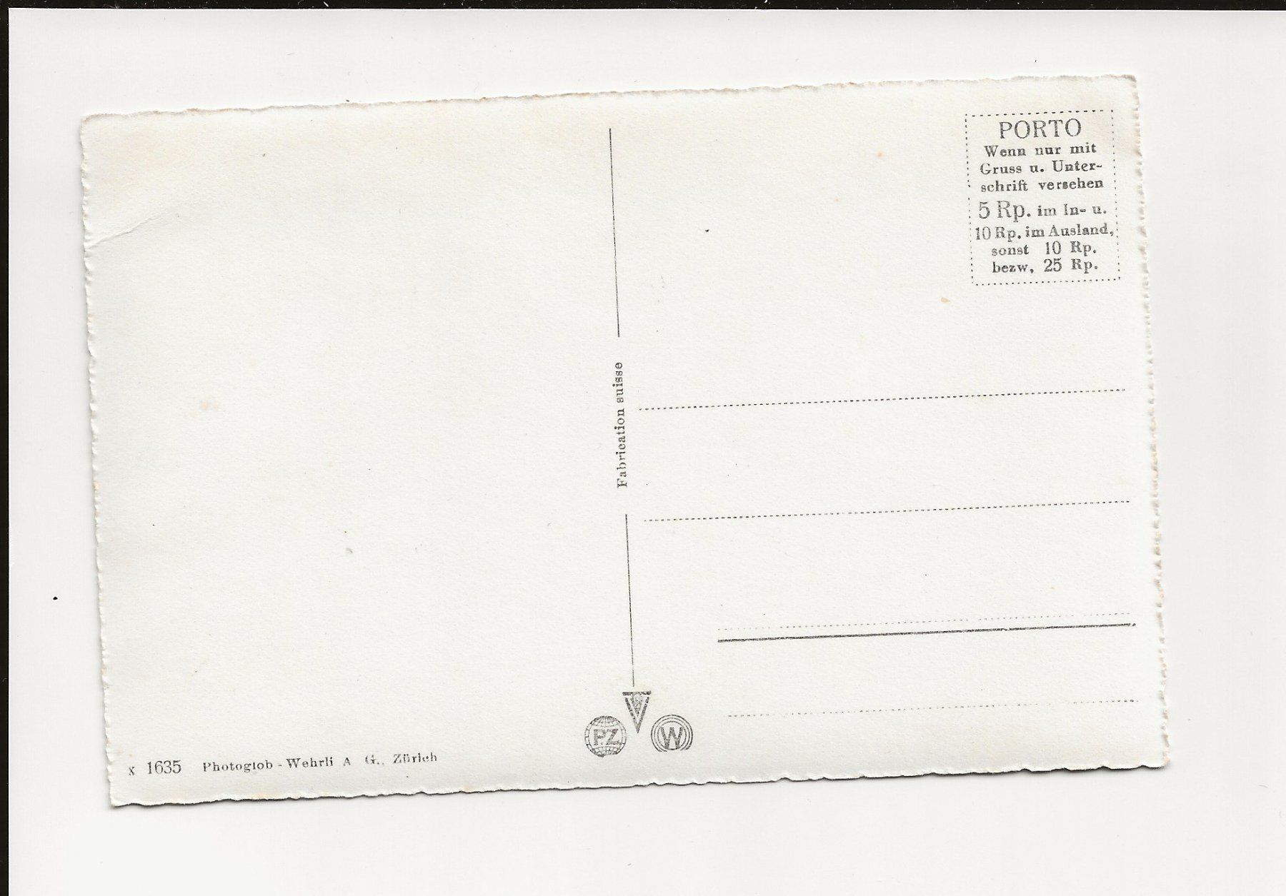 Cartoline postali: AK ca.1945 Schöllenen mit Teufelsbrücke – Usato da Greifensee venduto da 315WDO 1