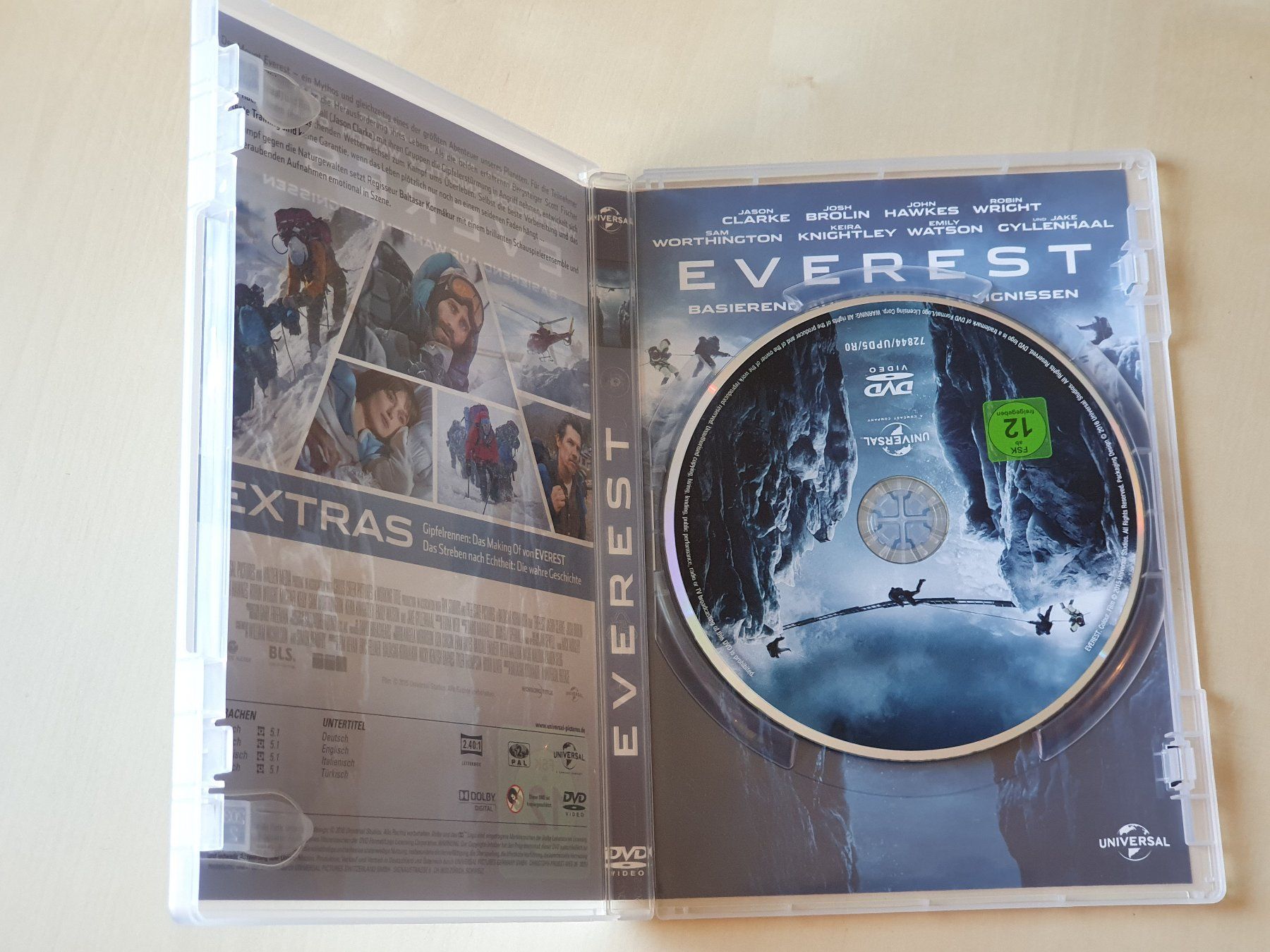 Tous les DVDs: Everest – D'occasion à Stansstad par collectorsshop 2