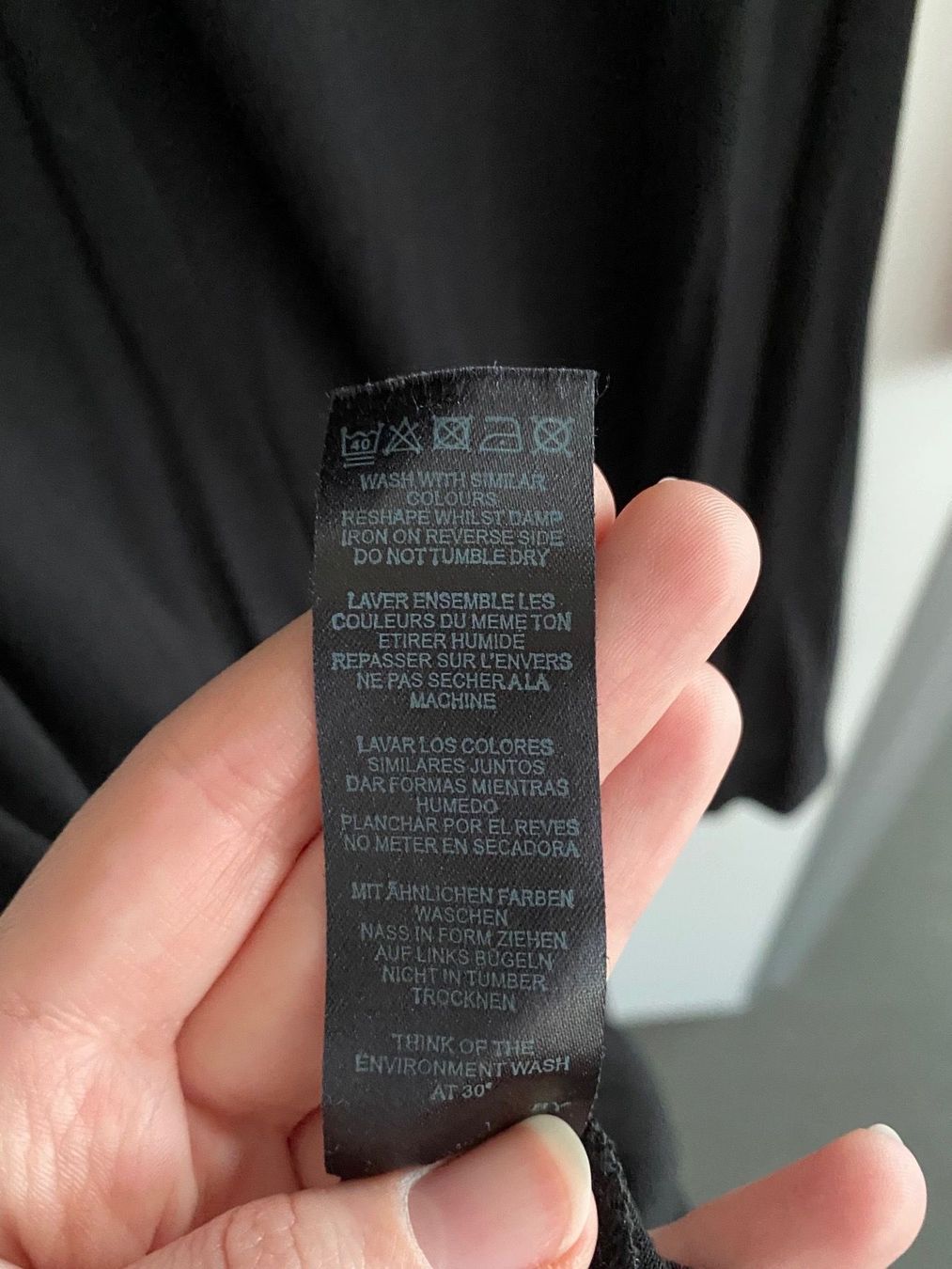 Asos Vestiti: Asos Kleid mit Schluppe Schwarz Gr. 38 – Nuovo (secondo la descrizione) da Baden venduto da CompraCaro 5