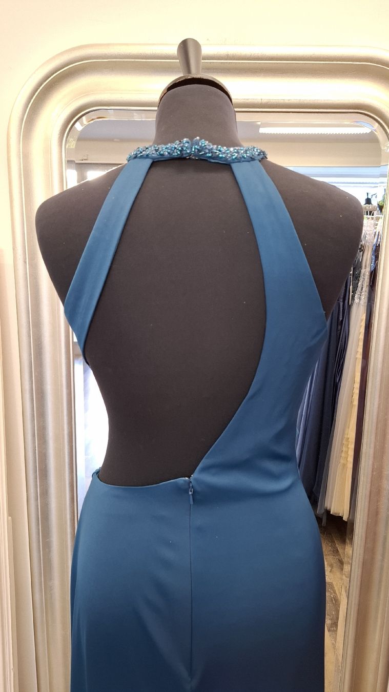 Kleider: Abendkleid petrol Grösse 36 NEU – Neu (gemäss Beschreibung) aus Uster von VMT. 5