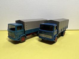 2x Wiking MB 1317 Langpritsche in 1/87
