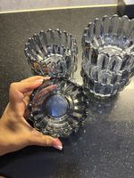 RAUCHGLAS-SCHALEN SET