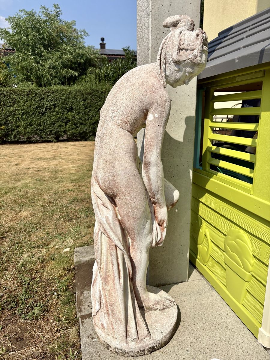 Figuren: STATUE wunderschön aus Beton – Gebraucht aus Schönenwerd von supertop 2