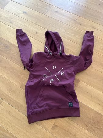 Dope Hoodie Kapuzenpullover bordeaux Farbe guter Zustand