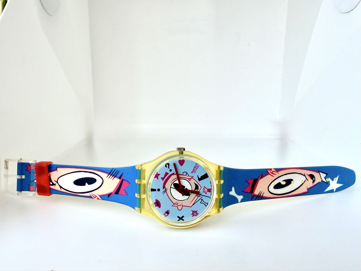 Swatch Uhren: Orologio Swatch GULP NOS 1991 – Neu und originalverpackt aus Paradiso von VintageandNew6900 2