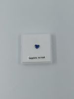 1 BLAUES SAPHIR HERZ, 1.13 CT MIT GGL ZERTIFIKAT