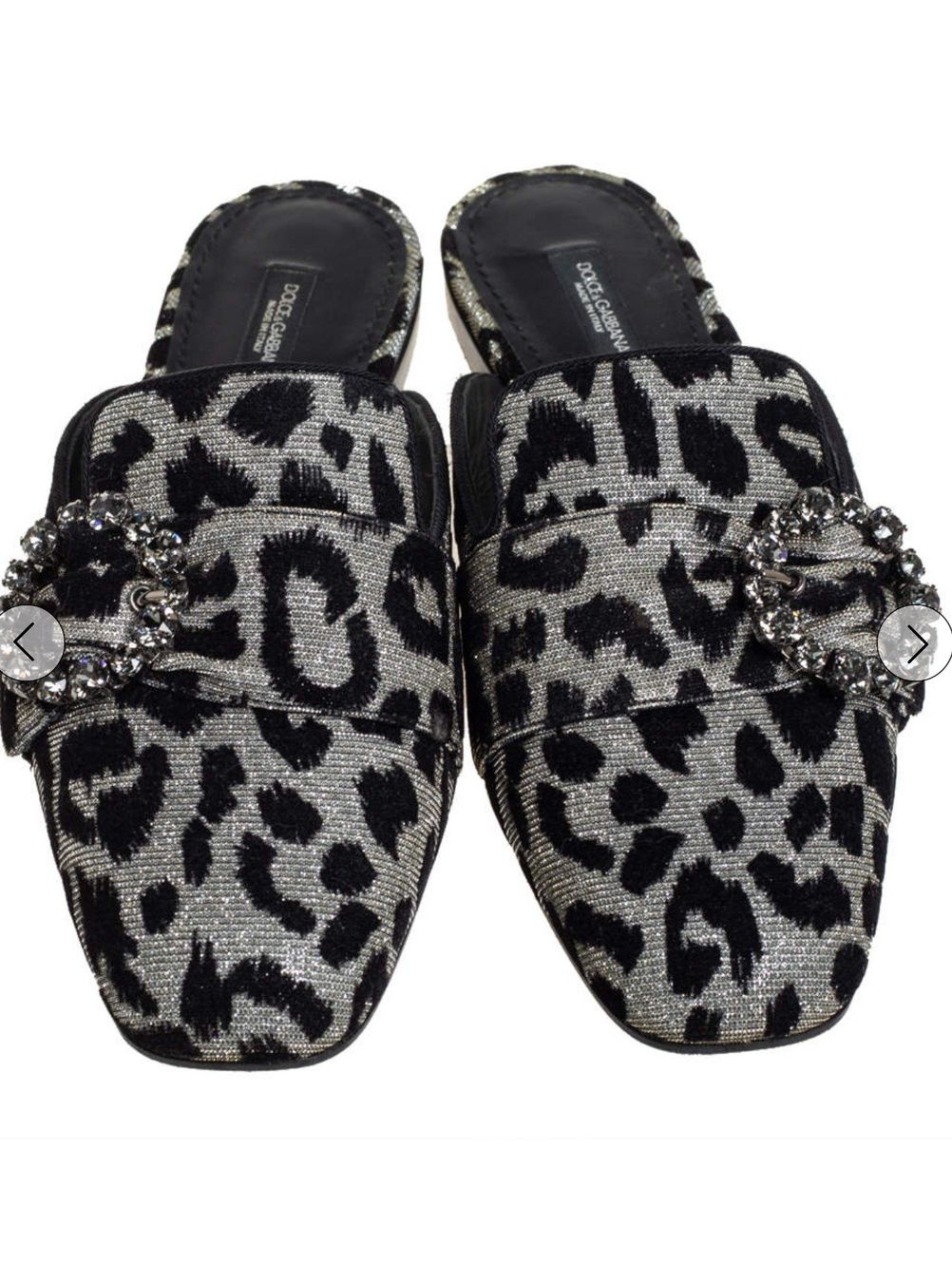 Dolce & Gabbana Scarpe da donna: DOLCE GABBANA  Crystal Embellished Leather Mules – Nuovo e nell'imballaggio originale da Zollikon venduto da ces-chic 6