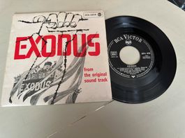 EXODUS tolle Single EP Kult PAUL NEWMAN SAL MINEO Film 1960