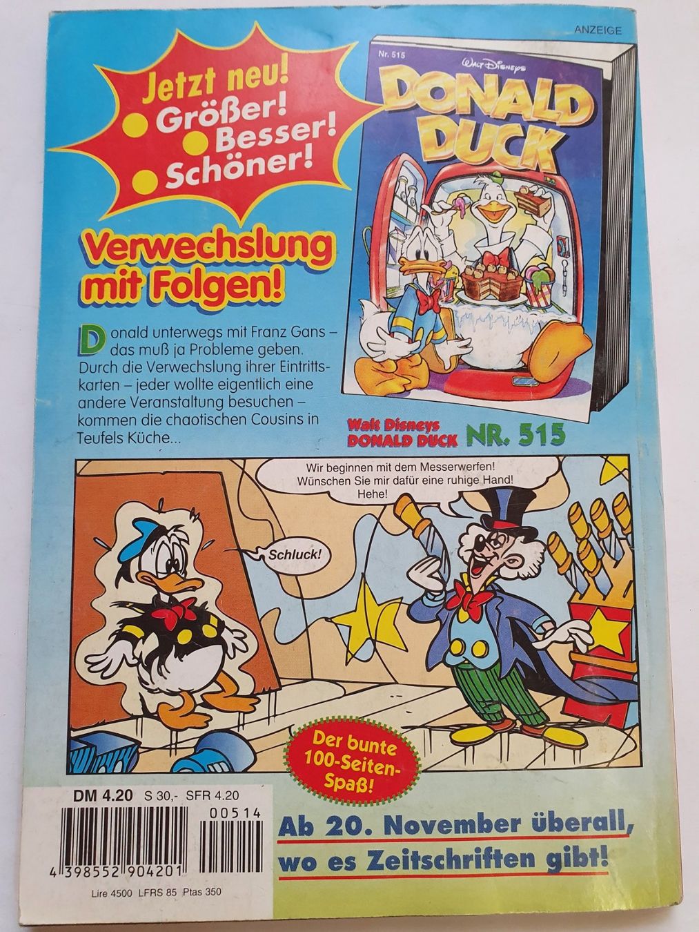 Comics: Donald Duck Nr. 514 / Walt Disney – Gebraucht aus Oberdorf BL von BaldenEagle 3