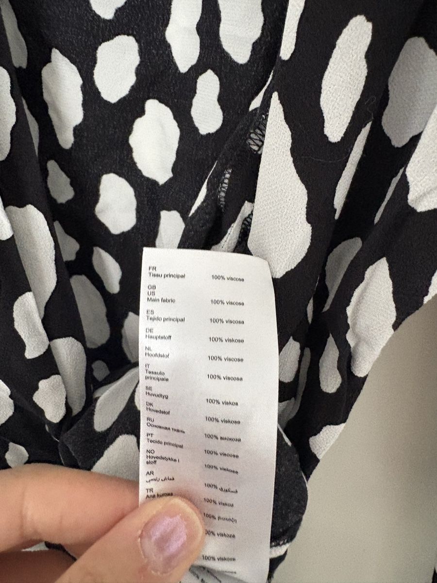 Maje Camicette: MAJE Blouse - Black & White - size 1 – Usato da Muzzano venduto da Sidney_3 2