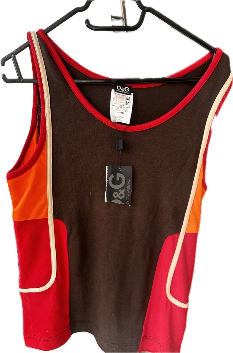 Dolce & Gabbana T-shirts: D&G Trägershirt – Neuf avec emballage d'origine à Burgdorf par N.O.C.