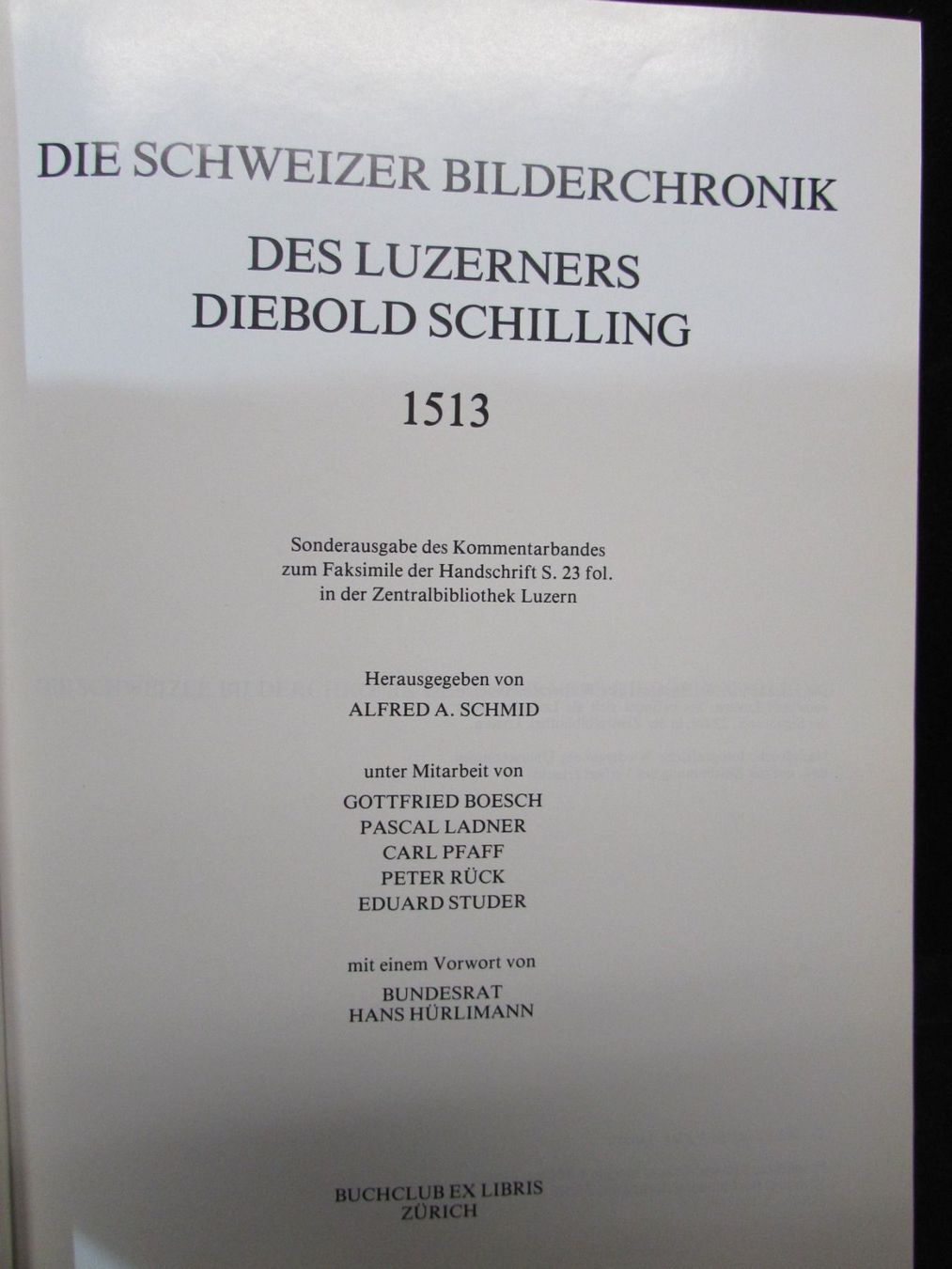 Libri: Bilderchronik Diepold Schilling 1513 – Nuovo (secondo la descrizione) da Walchwil venduto da Shells1 3