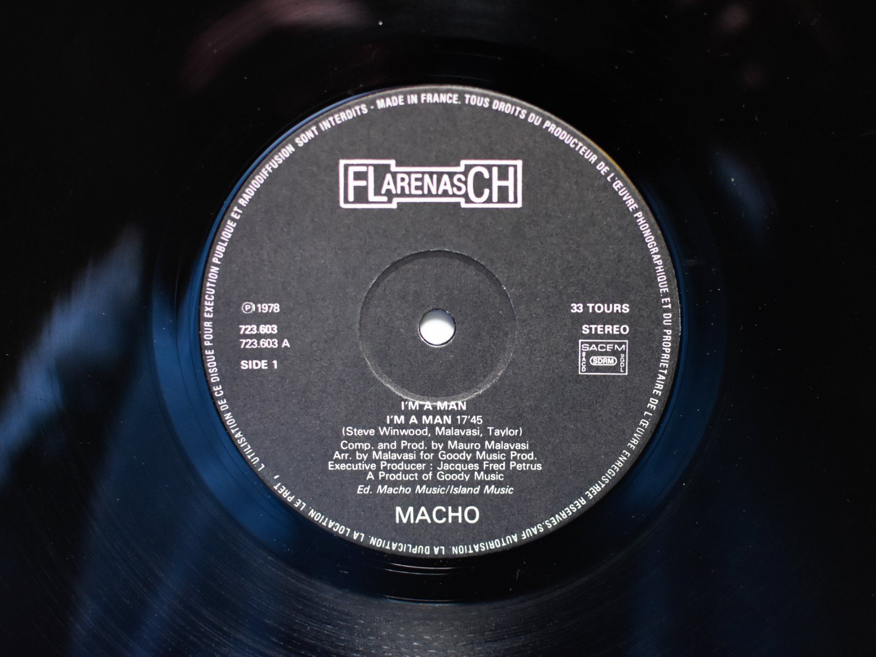 Dischi in vinile: Macho - I'm a Man – Usato da Belmont-sur-Yverdon venduto da ag97 2