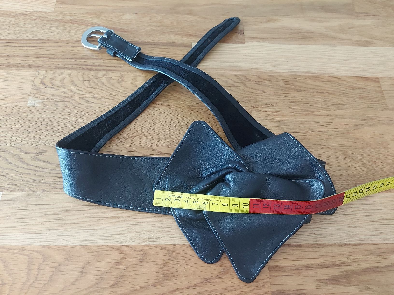Cinture: Ledergürtel, schwarz, ca. 85 cm – Usato da Oberengstringen venduto da PaolaDe 1