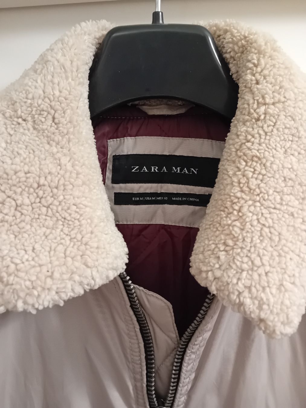 Zara Giacche: ZARA Herren Bomberjacke Sommer Teddyfutter Übergangsjacke M – Nuovo (secondo la descrizione) da Effretikon venduto da SEMOUNA 6