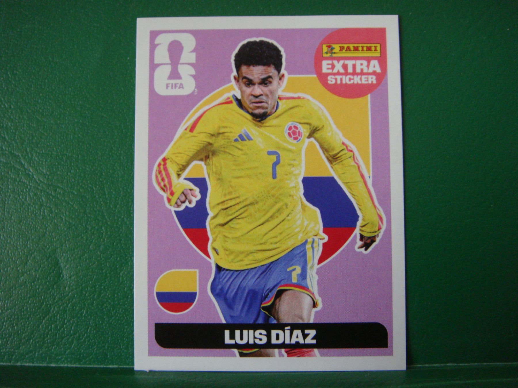 Panini Carte collezionabili: Panini Sticker WM 2026 EXTRA LUIS DIAZ – Nuovo (secondo la descrizione) da sugiez venduto da Svicente