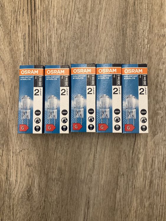 Osram Birnen G4 / 5Stk. | Kaufen auf Ricardo