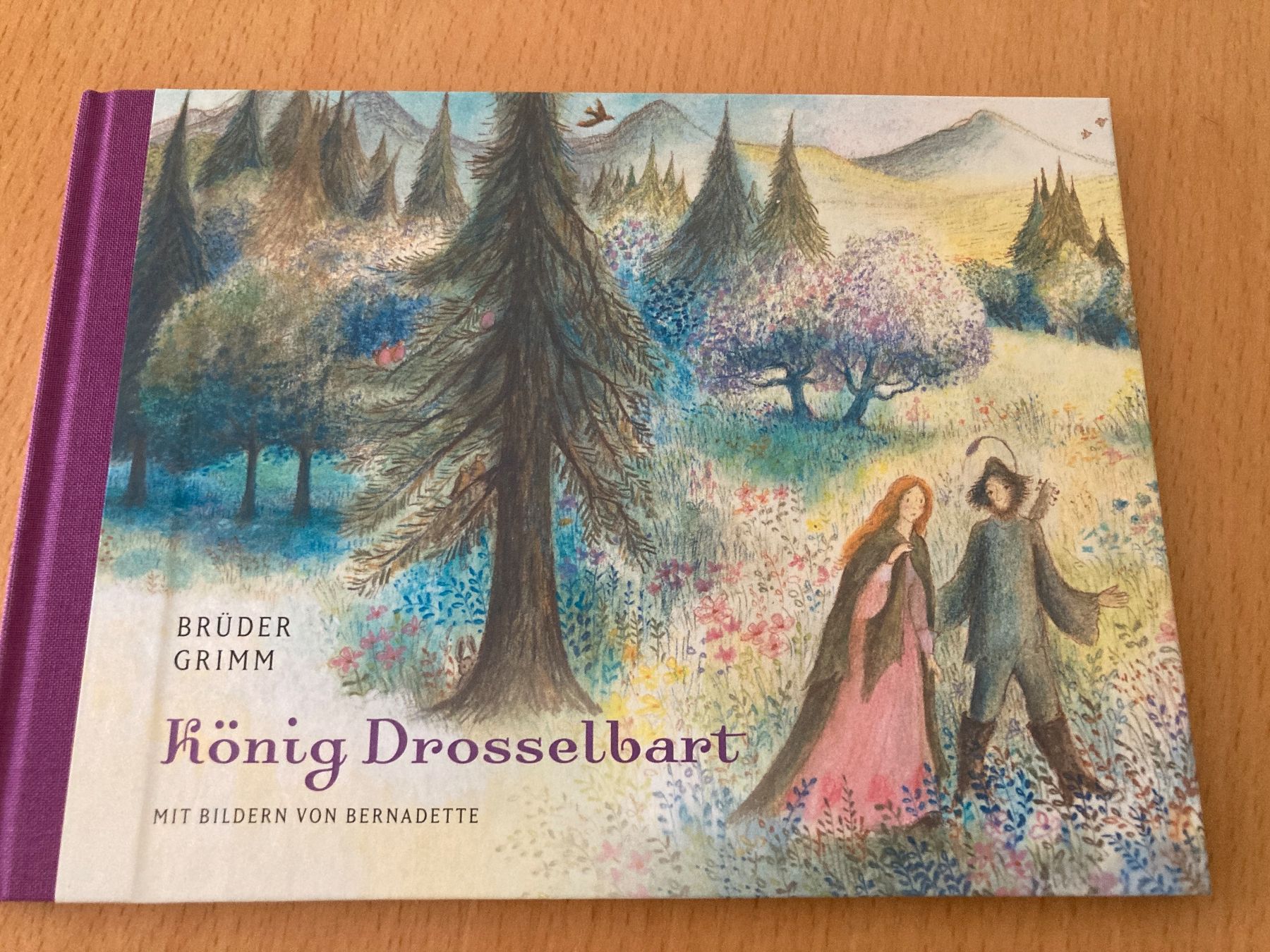 Libri: Kinderbuch "König Drosselbart" Brüder Grimm, illustriert – Nuovo e nell'imballaggio originale da Gelterkinden venduto da froggy80