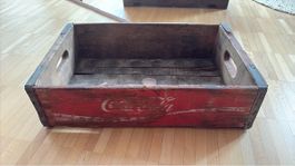 Wunderschöne Vintage Coca-Cola Holzkiste mit Patina!