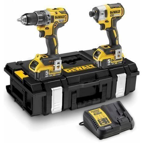 Dewalt Trapani: DeWalt DCK266P2 18V Kombi Set – Nuovo e nell'imballaggio originale da Bottighofen venduto da zaap