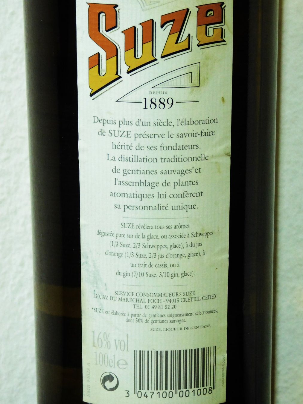 Spiritueux: Suze Aperitif. 2016s – Neuf (Voir description) à Emmenbrücke par Ulisse-22 3